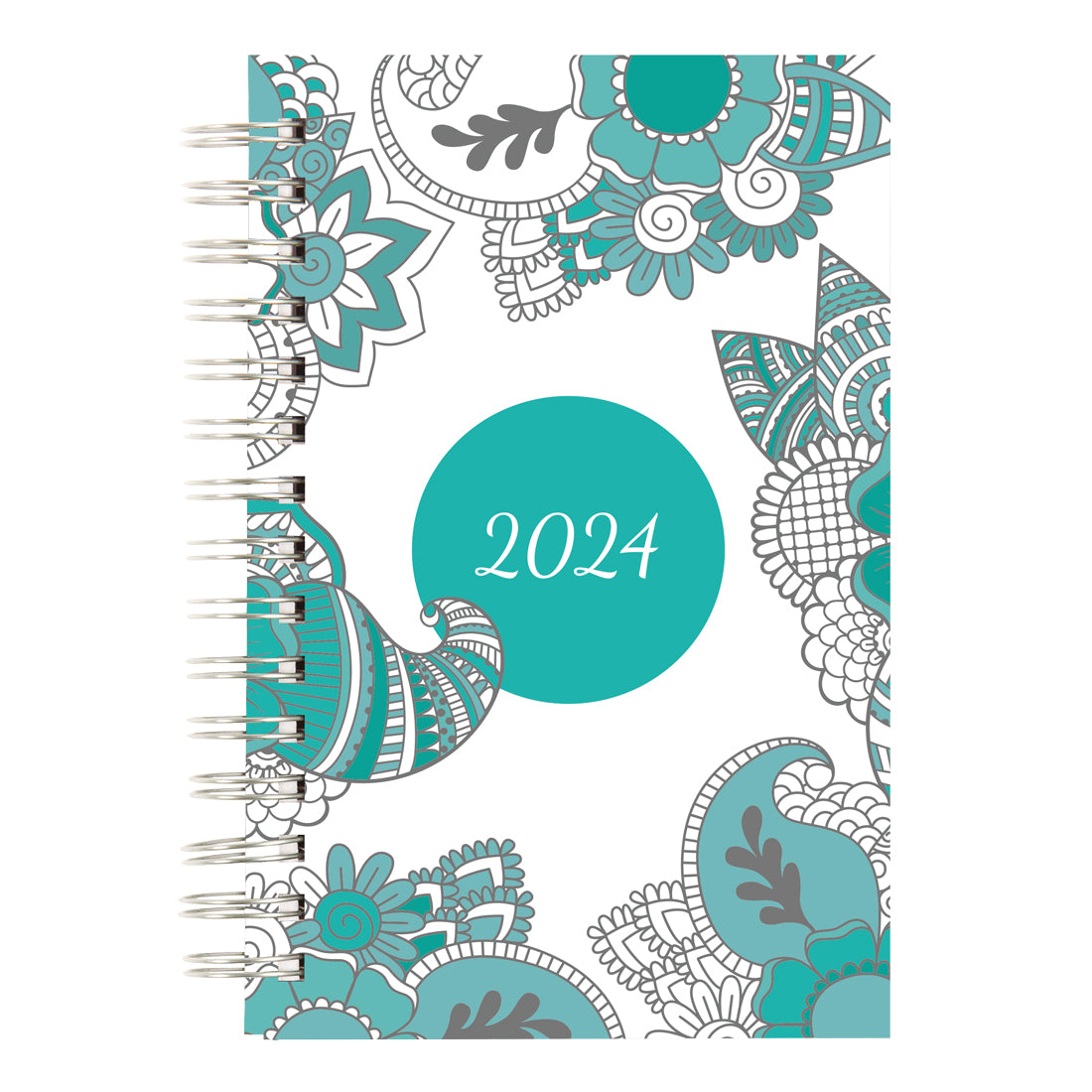 DoodlePlan™ Weekly Colouring Planner 2024, Bilingual - C2910B.01