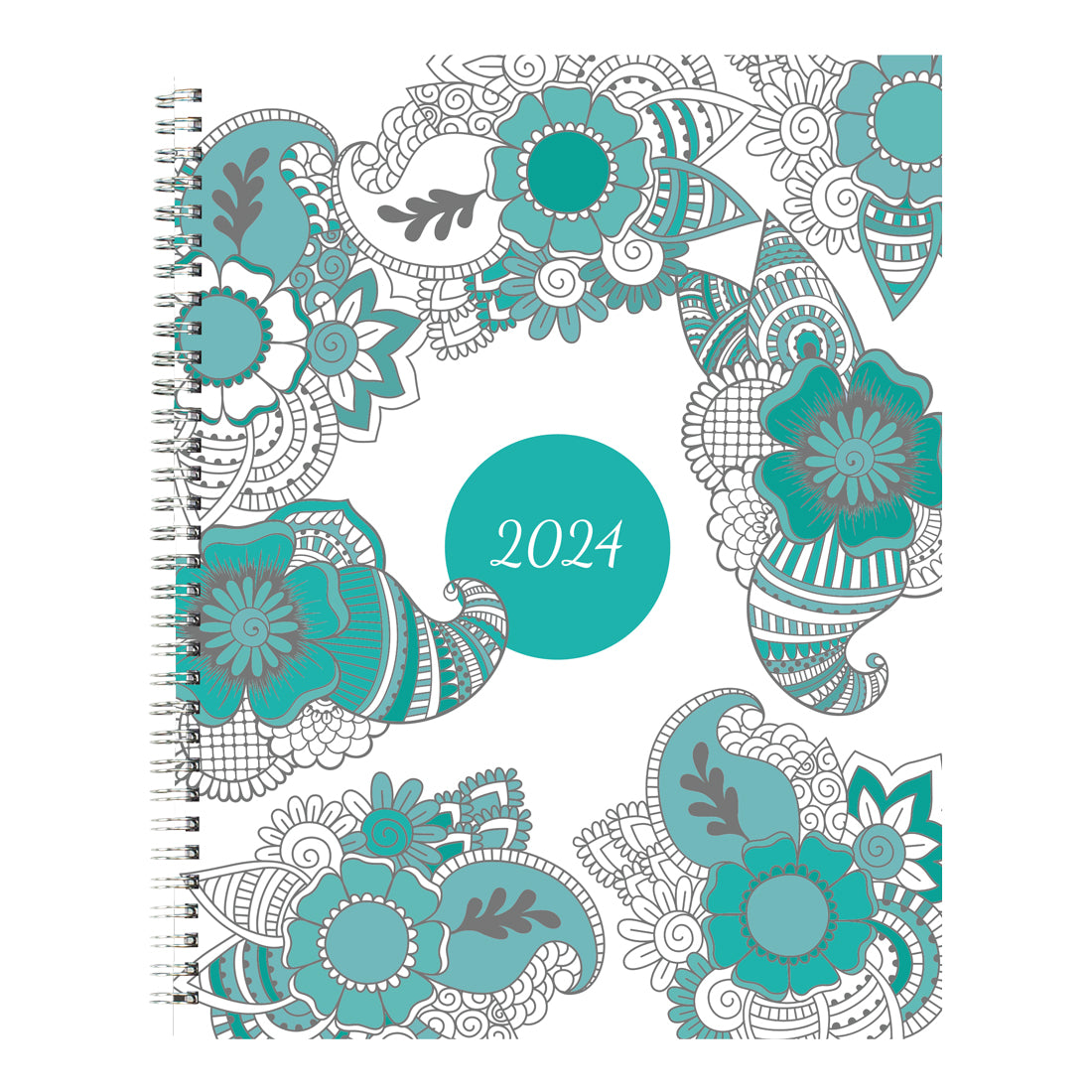 DoodlePlan™ Weekly Colouring Planner 2024, Bilingual - C2911B.01