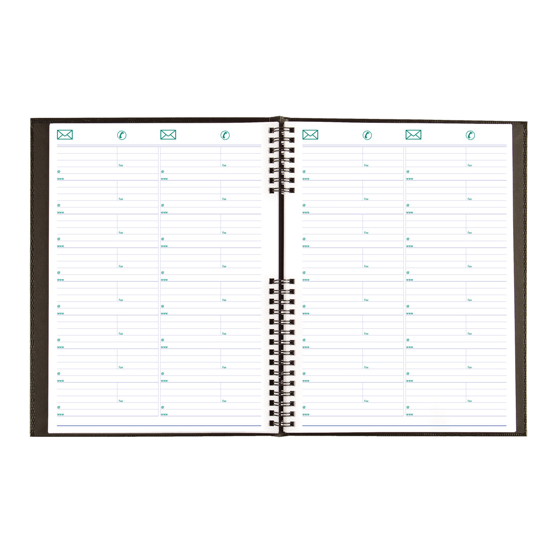 Timanager®/CoilPro Weekly Planner 2024, English, Black