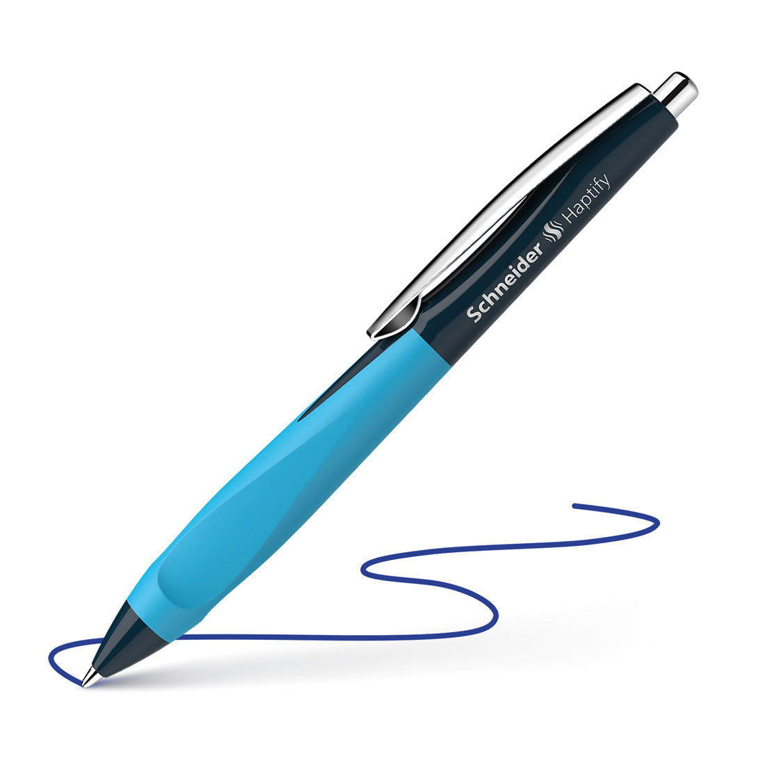 Haptify Ballpoint Pens M, Box of 10#colour_blue