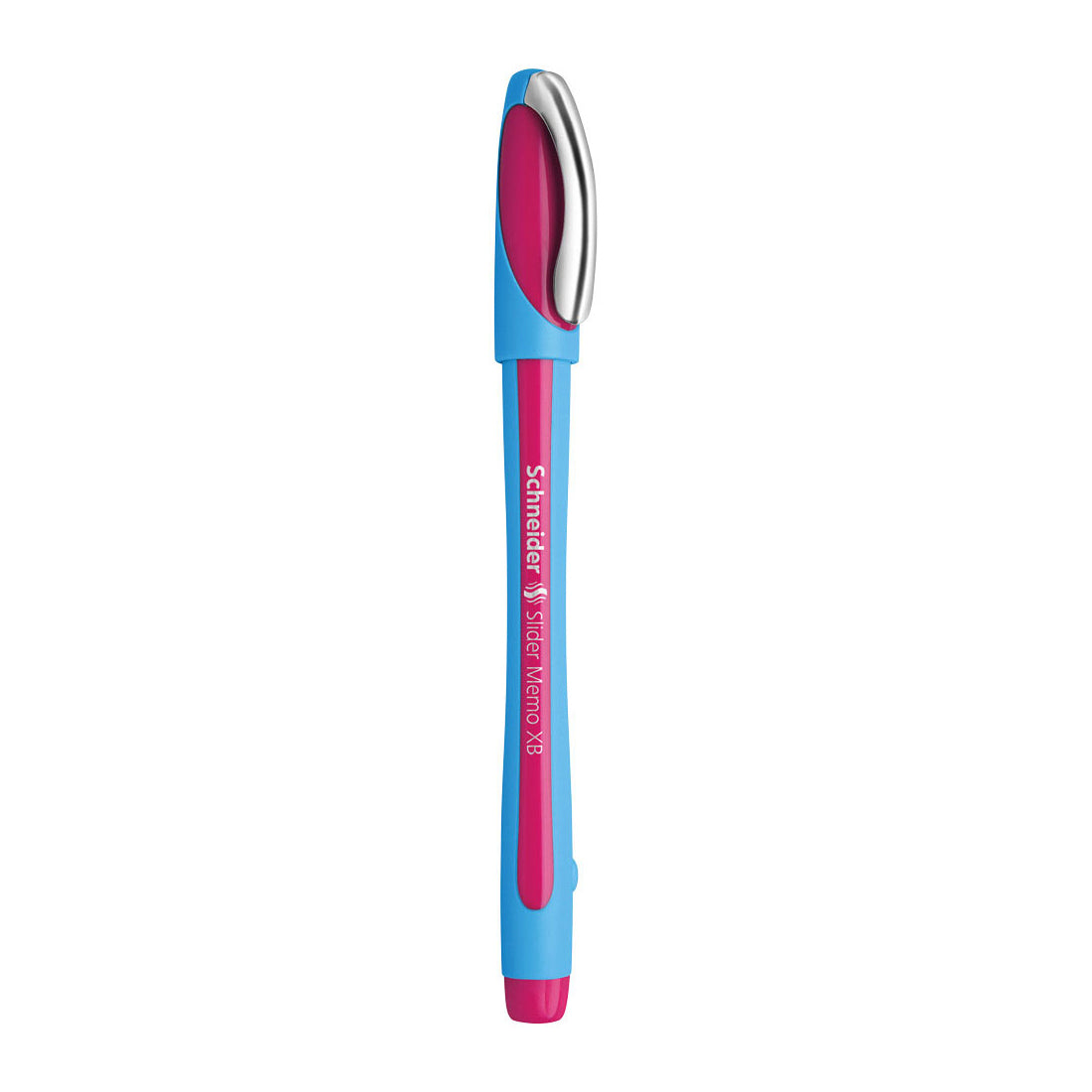 Memo Ballpoint Pens XB, Box of 10#colour_pink