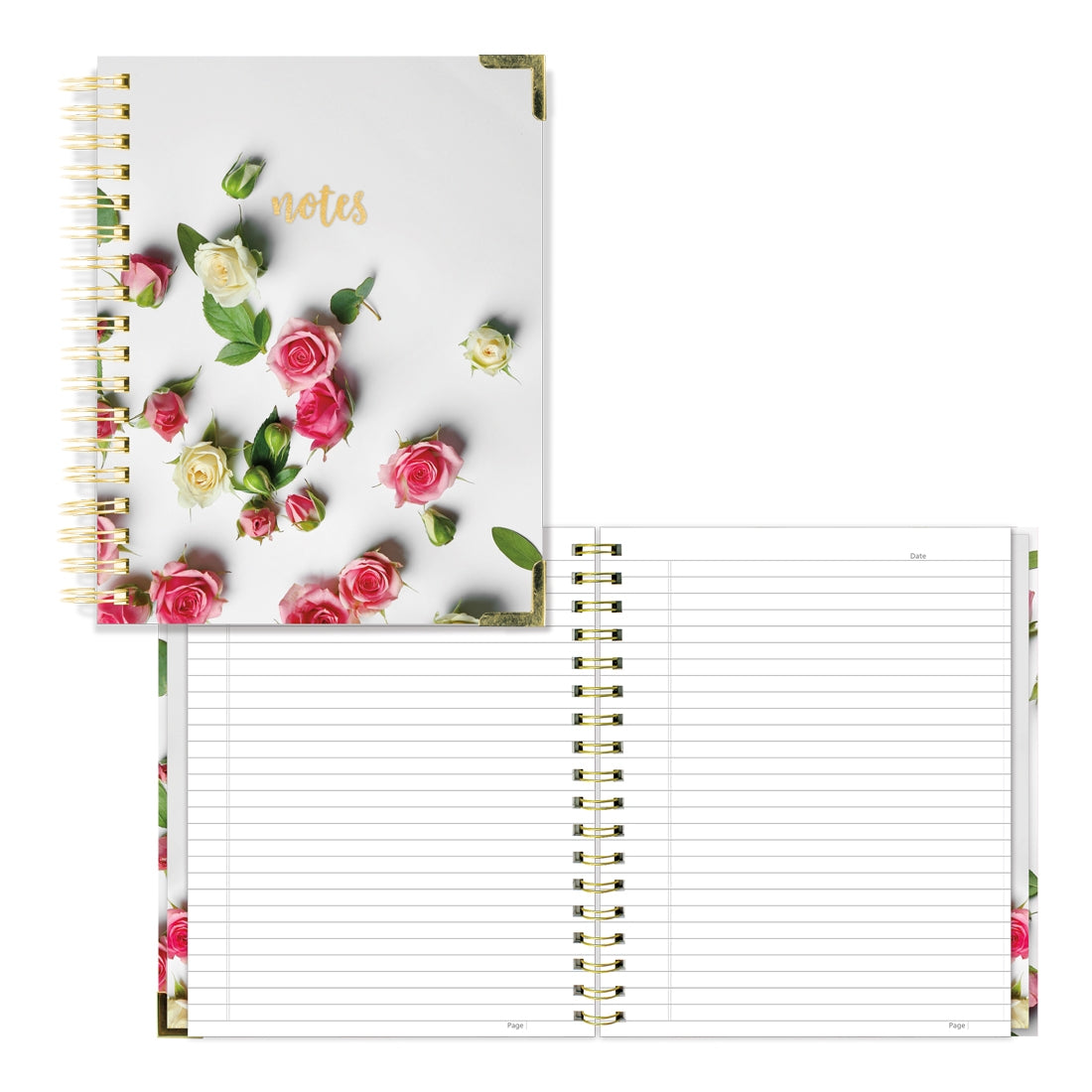 Romantic Notebook - Roses#colour_roses
