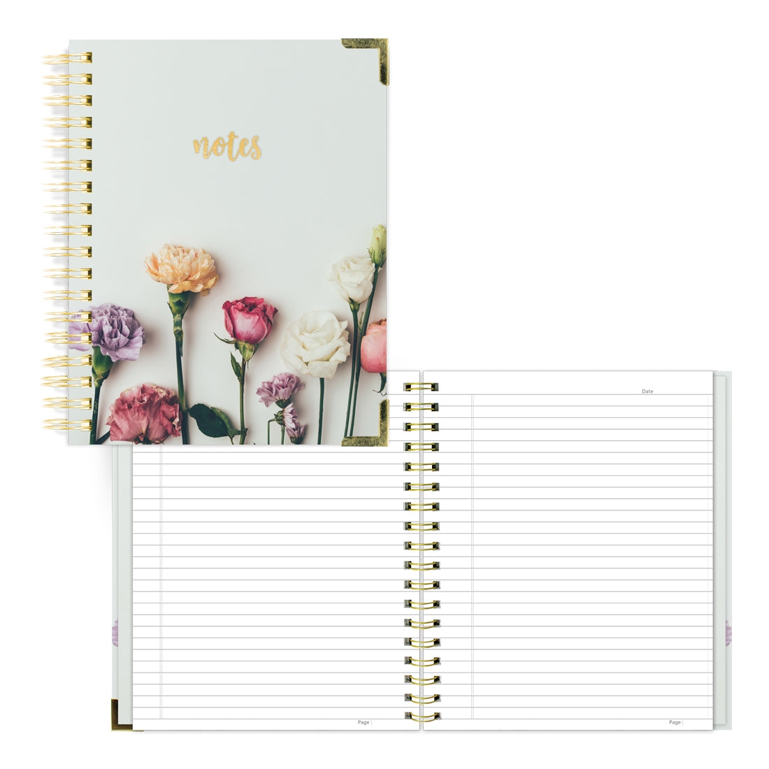 Romantic Notebook - Roses#colour_flowers