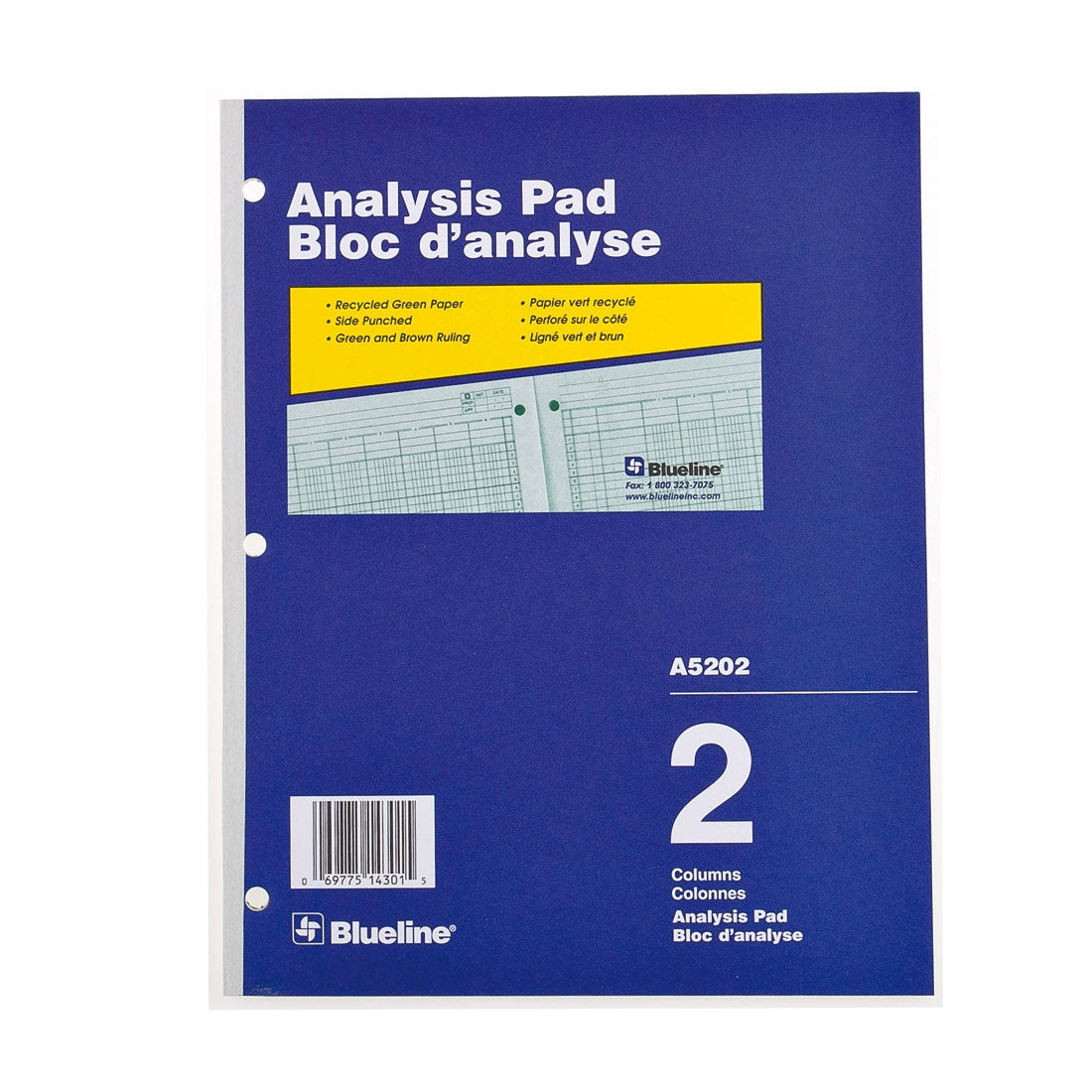 Analysis Pad - 2 Columns, A5202