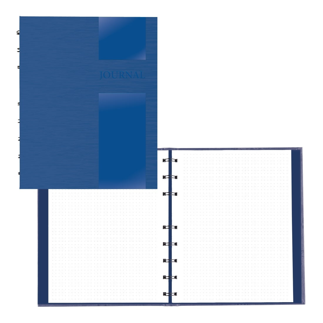 Lux Collection Dotted Journal Blue#colour_blue