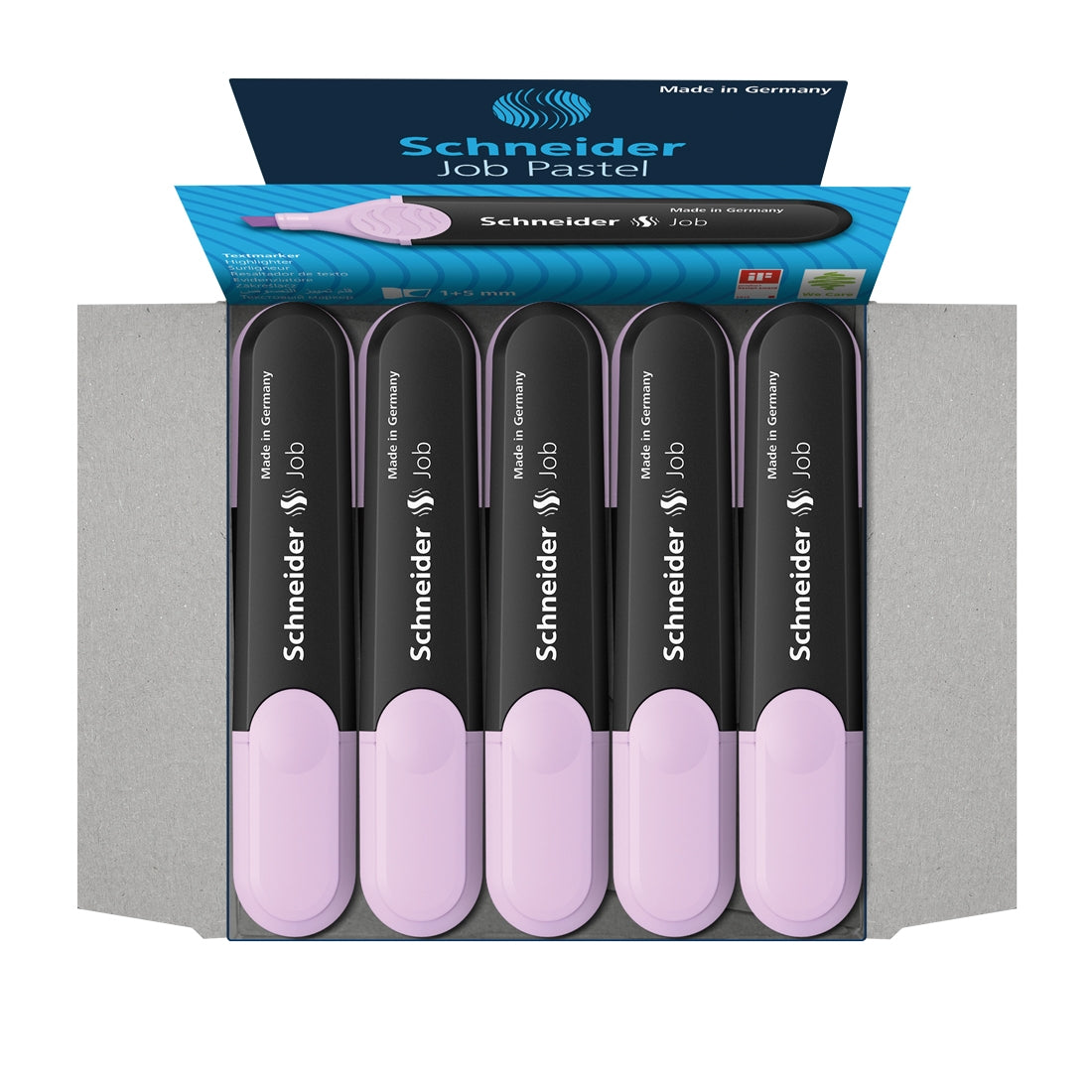 Job Pastel Highlighters, Box of 10un.#colour_hl-lavender