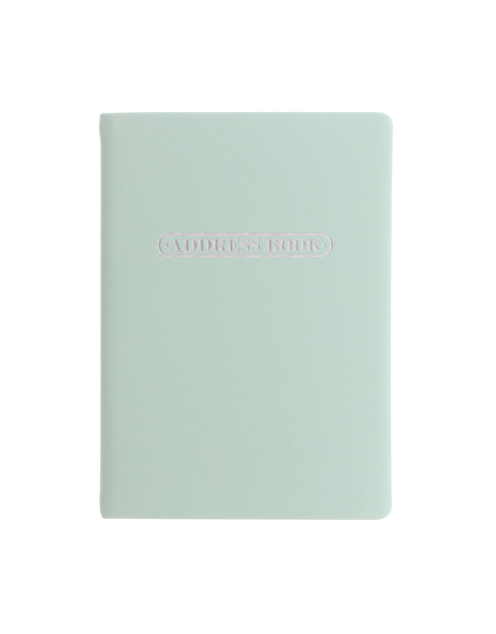 Pastel A6 Address Book Duck Egg#colour_duck-egg