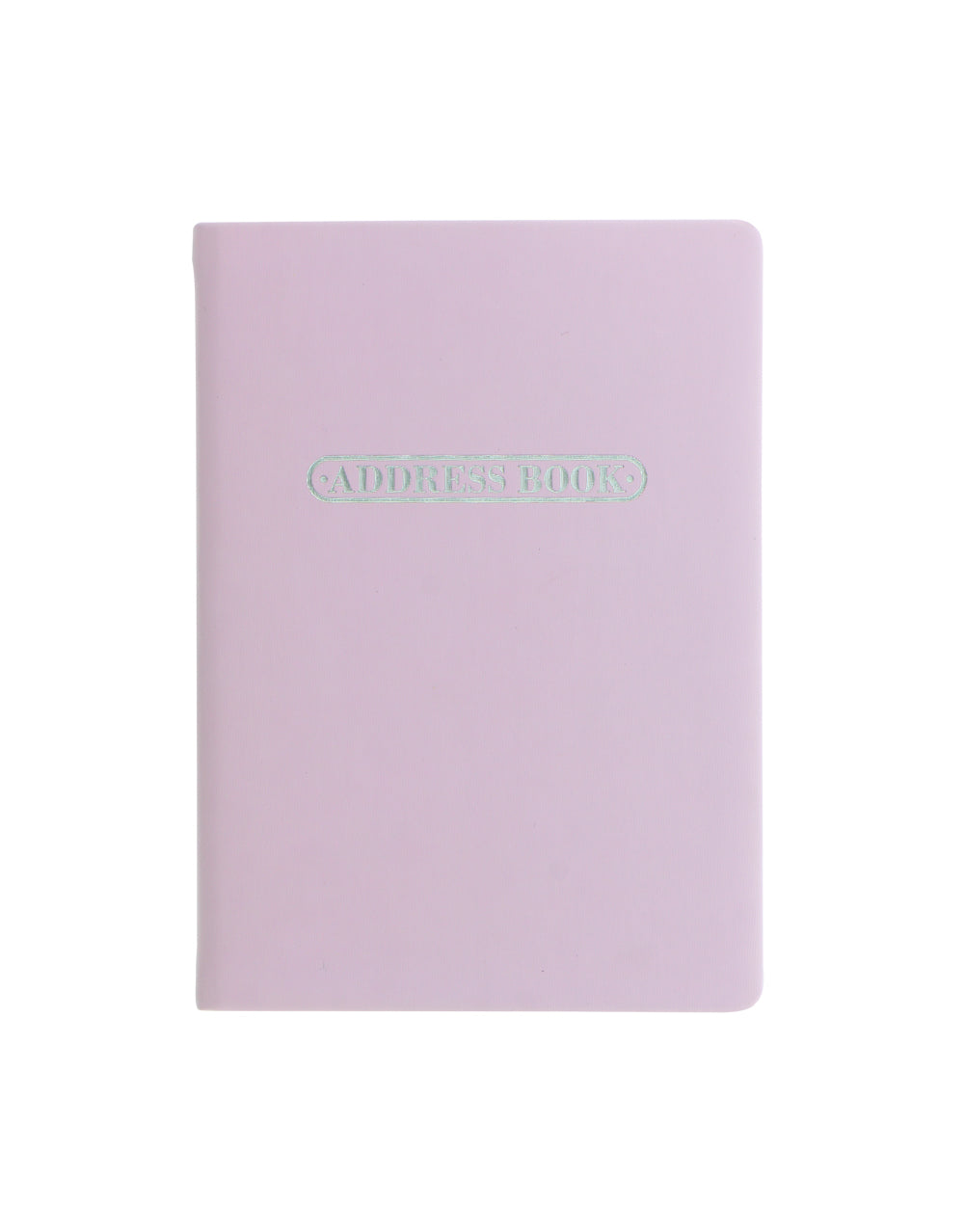 Pastel A6 Address Book Lilac#colour_lilac