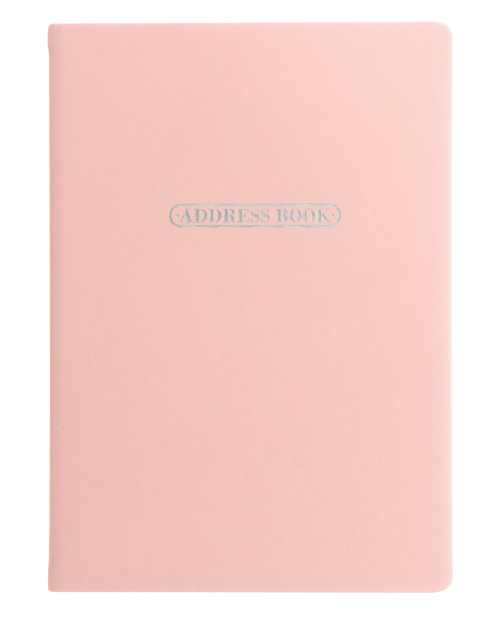 Pastel A5 Address Book Peach#colour_pastel-peach