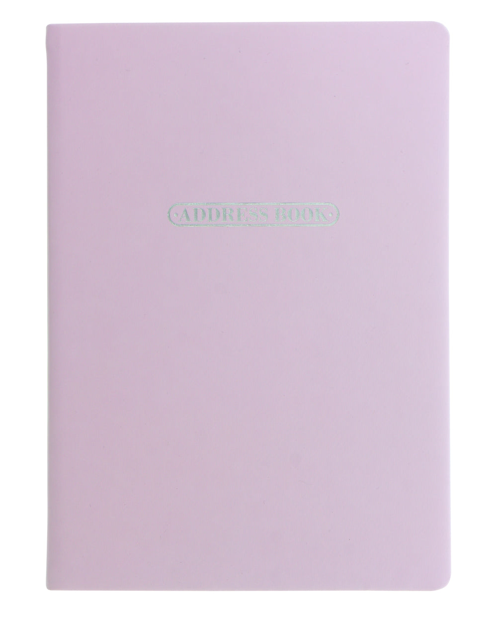 Pastel A5 Address Book Lilac#colour_lilac