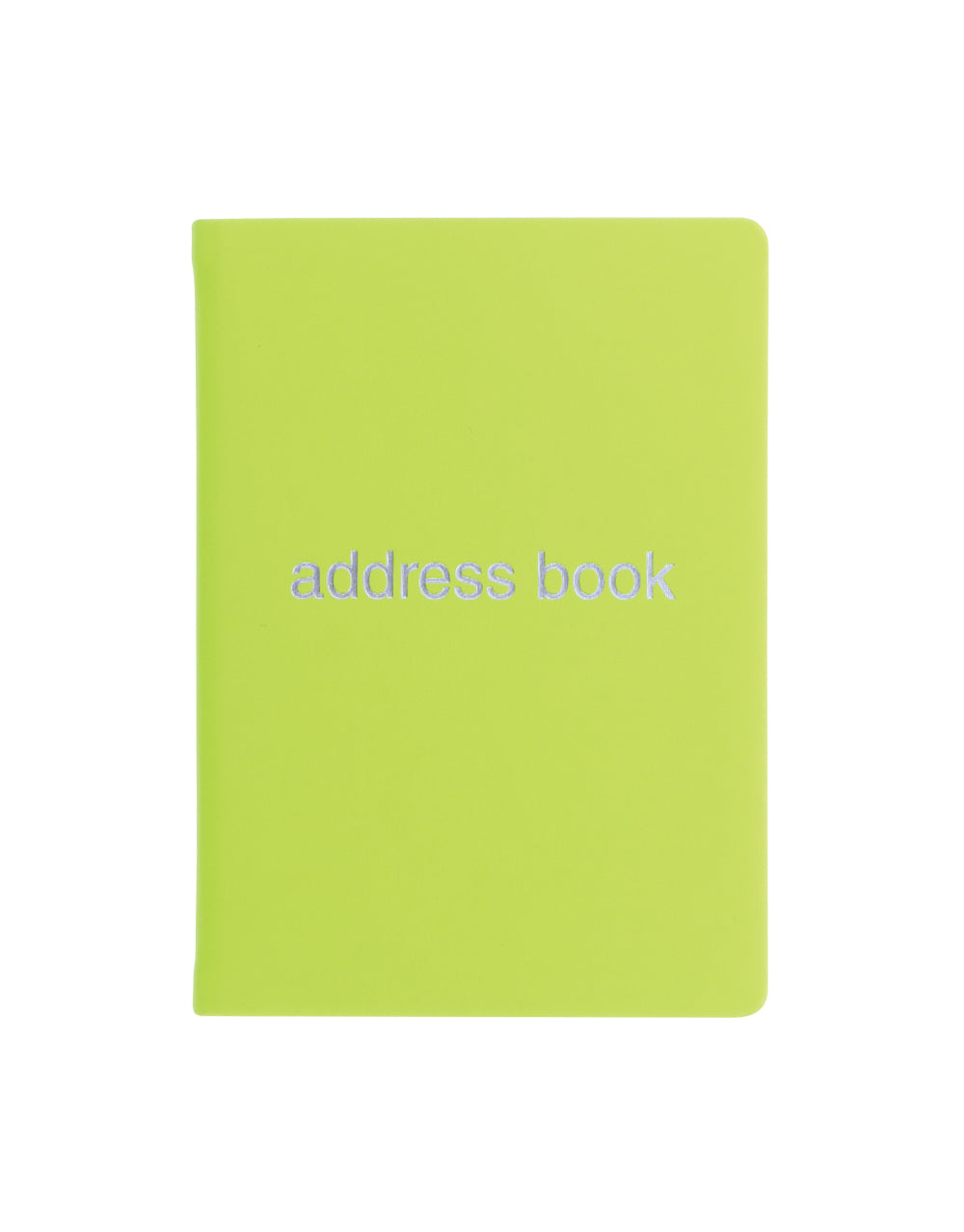 Dazzle A6 Address Book Pear#colour_pear