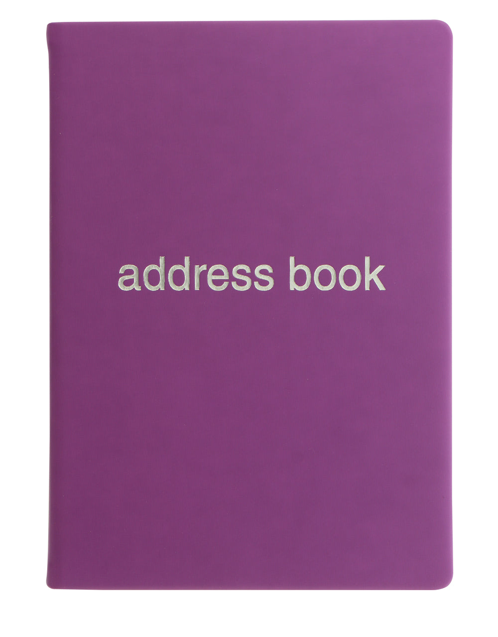 Dazzle A5 Address Book Purple#colour_dazzle-purple