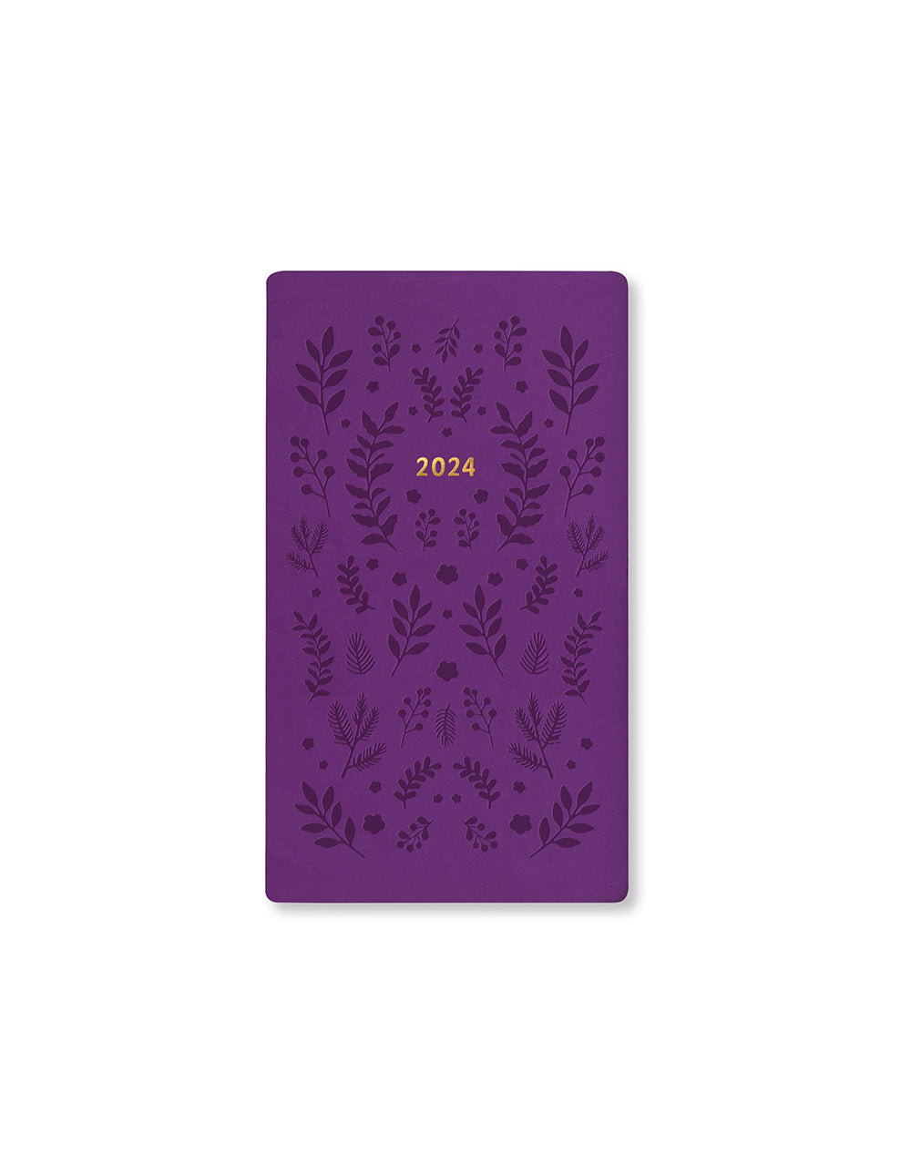 Woodland Medium Pocket Week to View Diary 2024 - Multilanguage#colour_woodland-purple