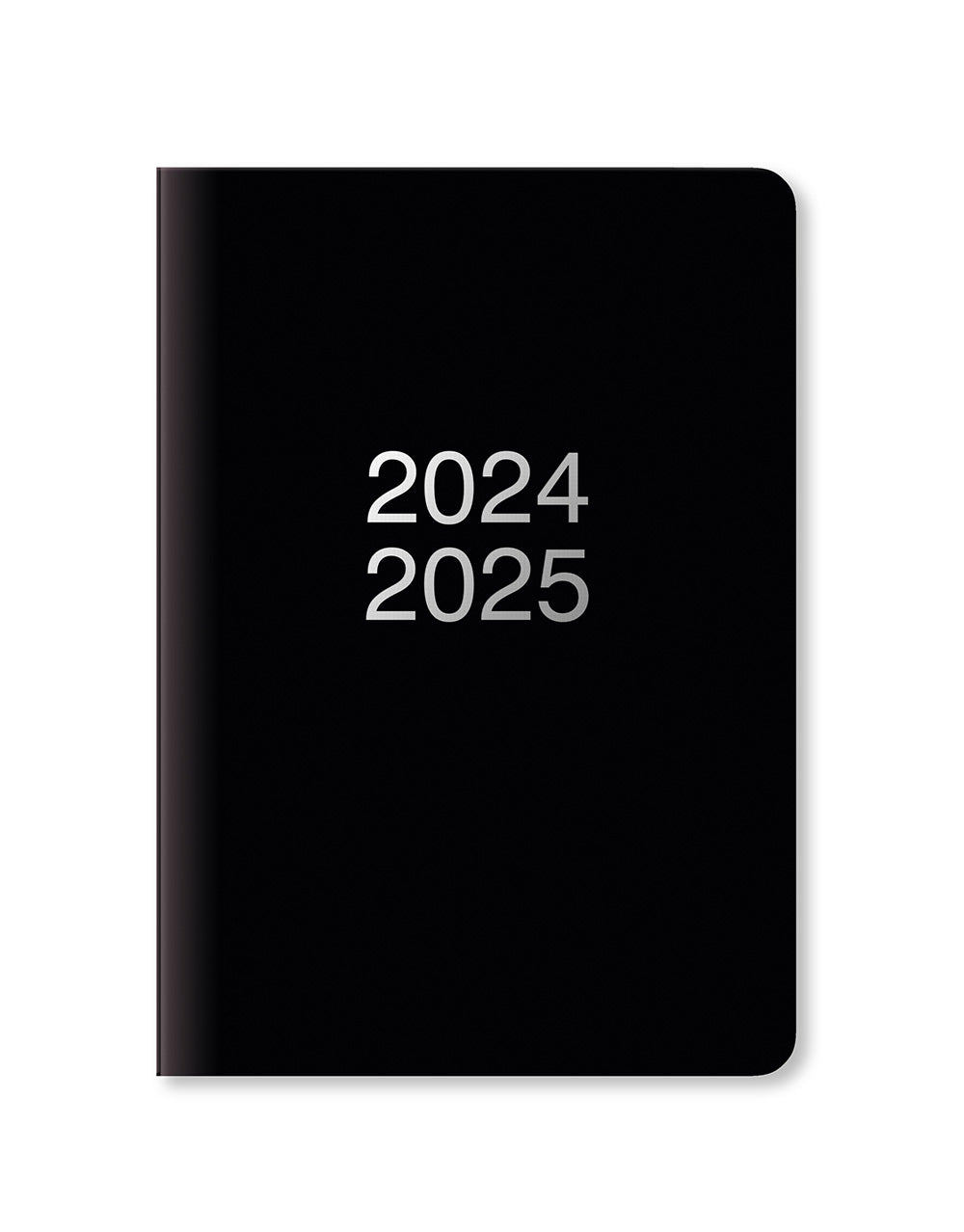 Dazzle A5 Week to View Planner 2024-2025 - Multilanguage#colour_black