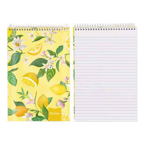XTREME White Steno Pad, 6" x 9.5"#colour_lemon-garden