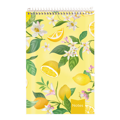 XTREME White Steno Pad, 6" x 9.5"#colour_lemon-garden