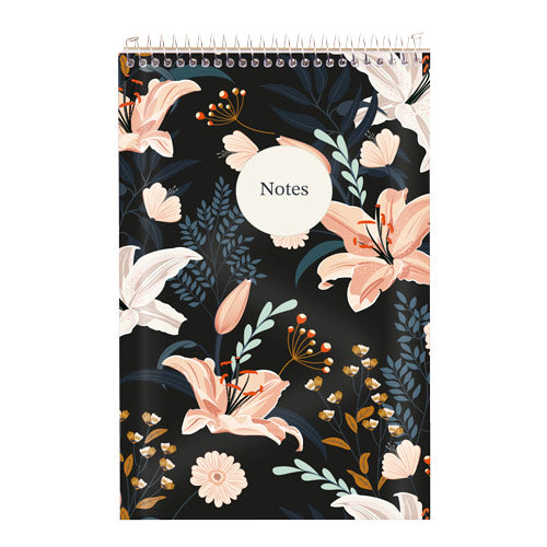 XTREME White Steno Pad, 6" x 9.5"#colour_lily-afterglow