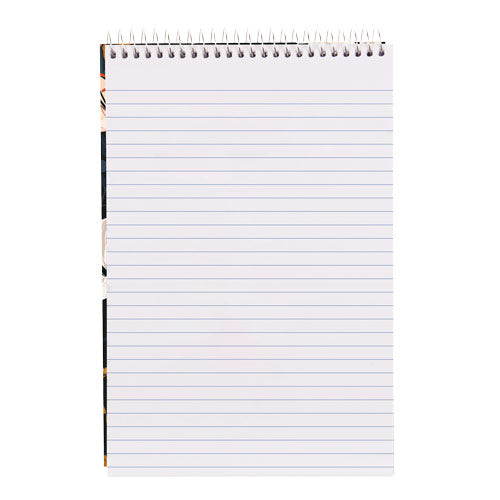 XTREME White Steno Pad, 6" x 9.5"#colour_lily-afterglow