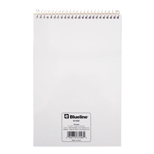 XTREME White Steno Pad, 6" x 9.5"#colour_lily-afterglow