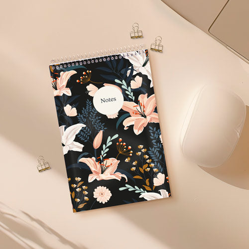 XTREME White Steno Pad, 6" x 9.5"#colour_lily-afterglow
