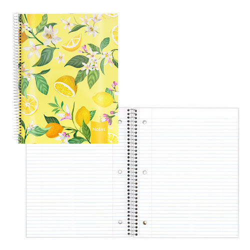 XTREME White Notebook, 1-subject#colour_lemon-garden