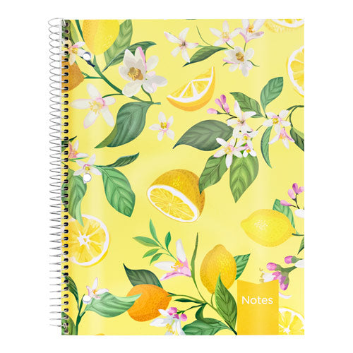 XTREME White Notebook, 1-subject#colour_lemon-garden