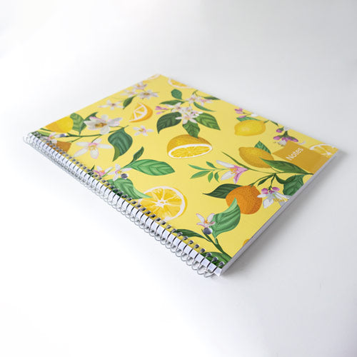 XTREME White Notebook, 1-subject#colour_lemon-garden