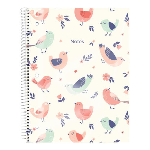 XTREME White Notebook, 1-subject#colour_feather-friends