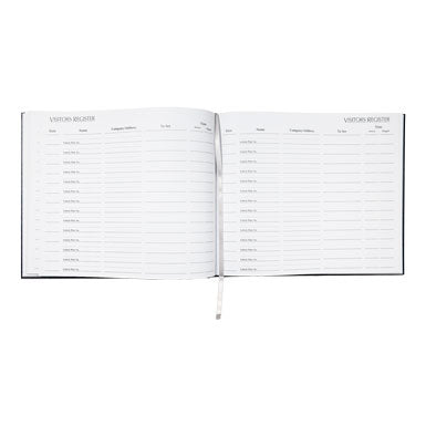 Visitors Register Book