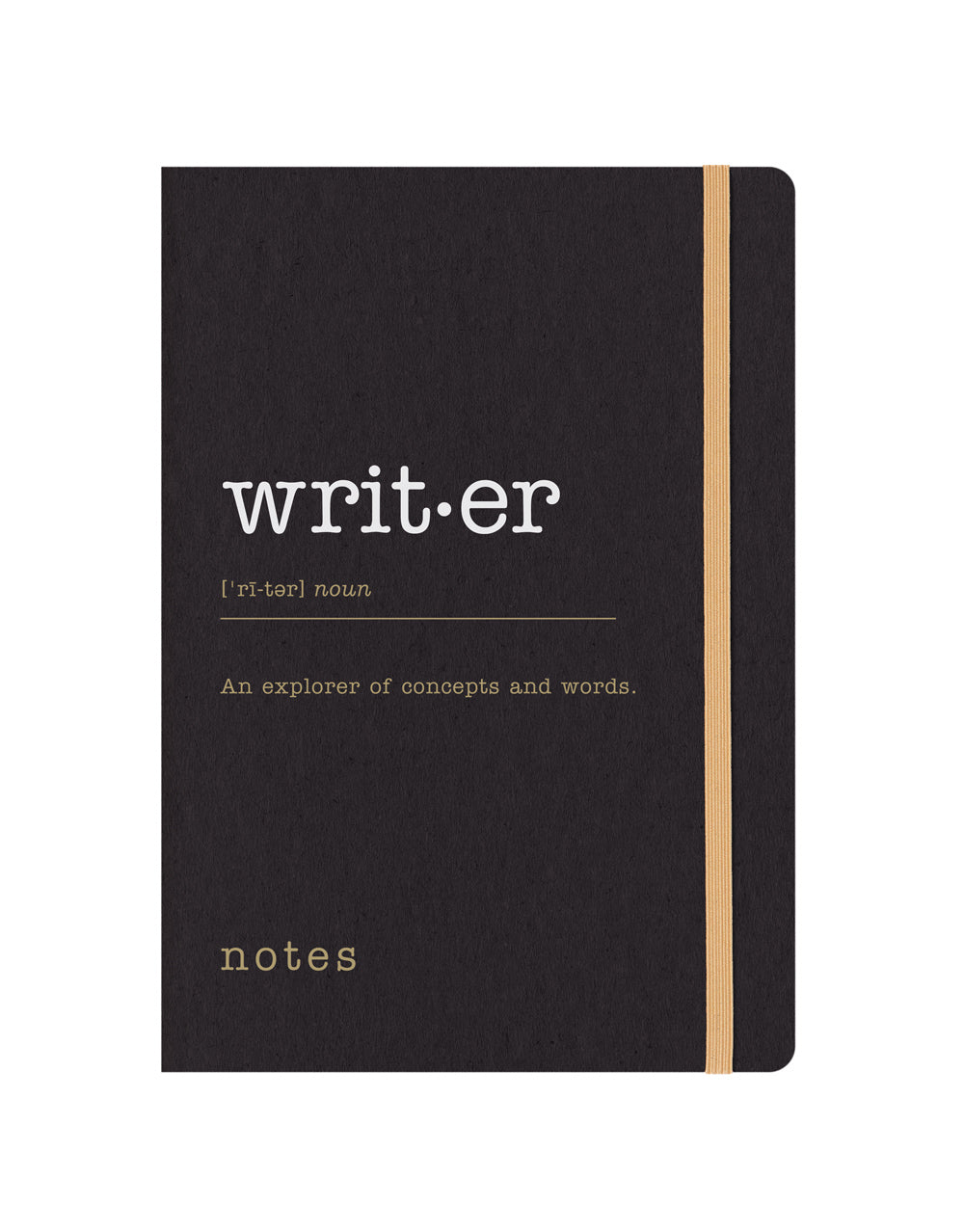 Eco Writers Words A5 Dotted Notebook#colour_black