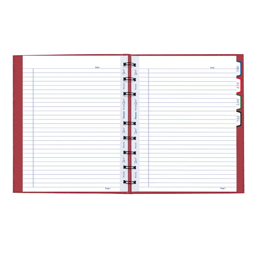 MiracleBind Notebook#color_red