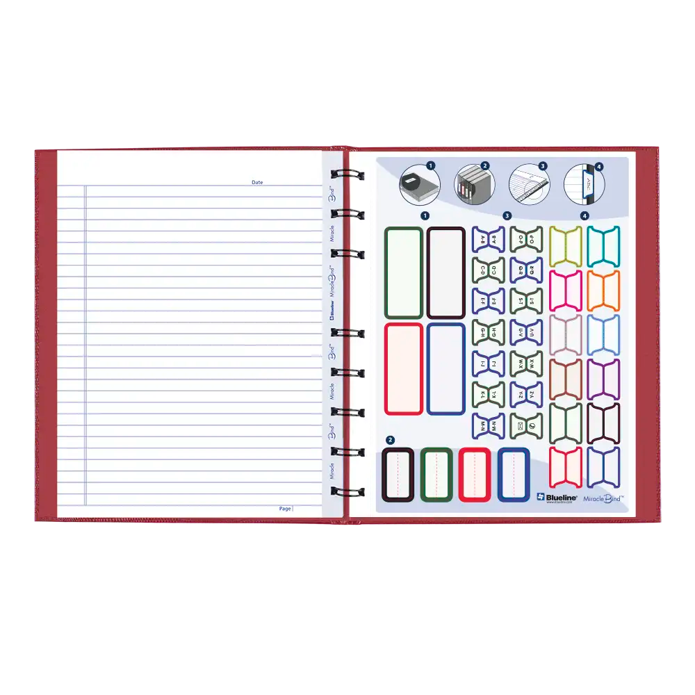 MiracleBind Notebook#color_red