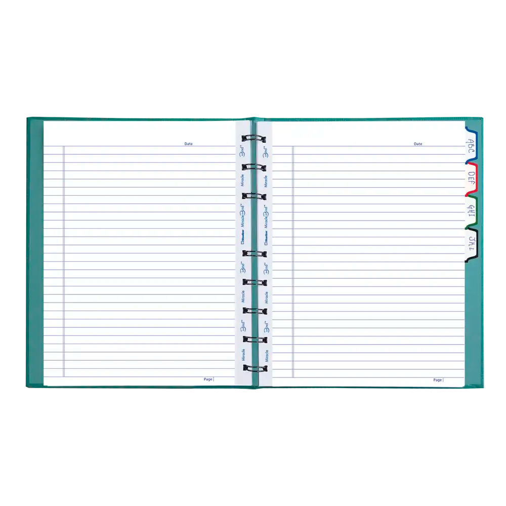 MiracleBind Notebook#color_turquoise