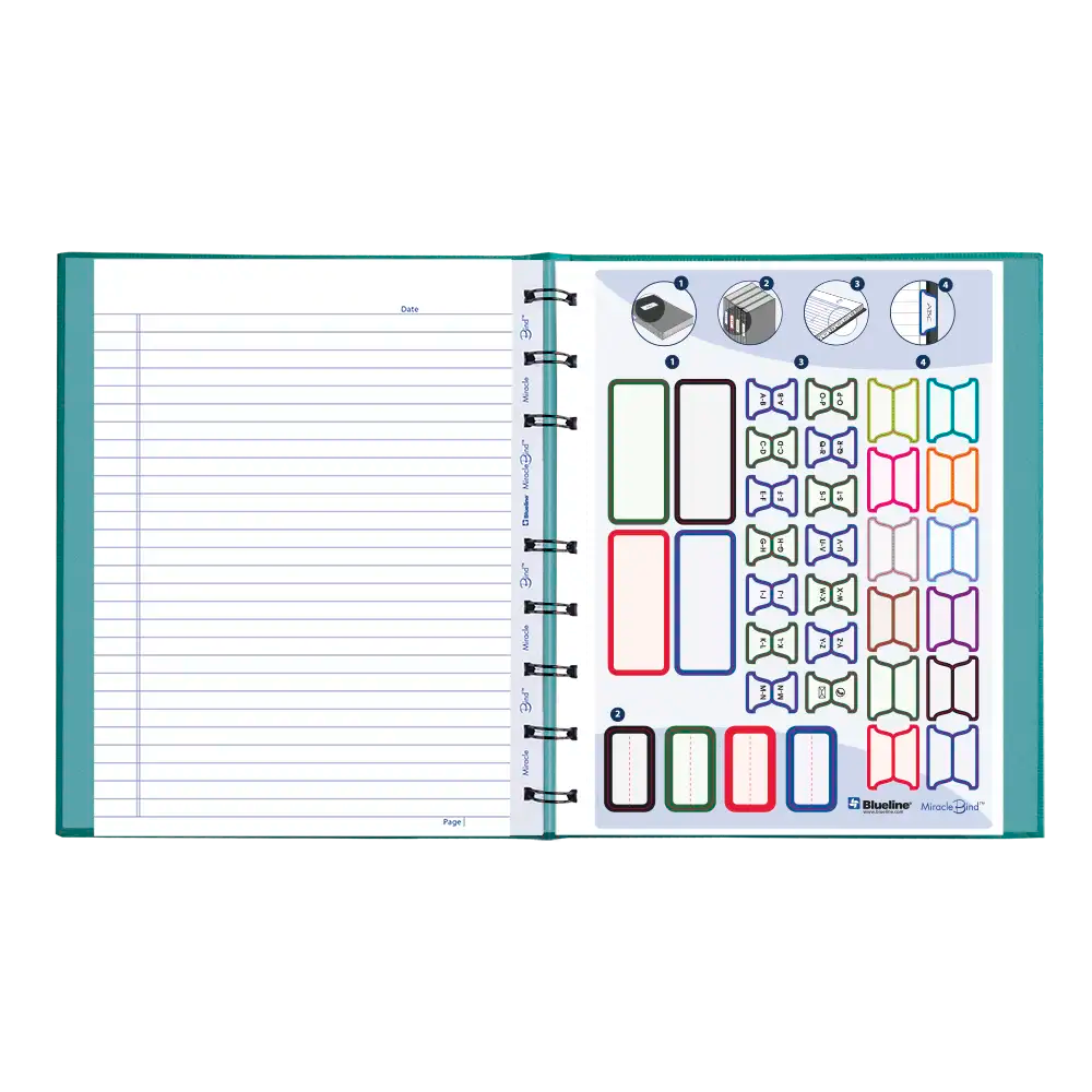 MiracleBind Notebook#color_turquoise