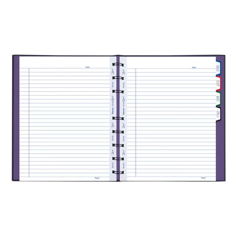 MiracleBind Notebook#color_purple