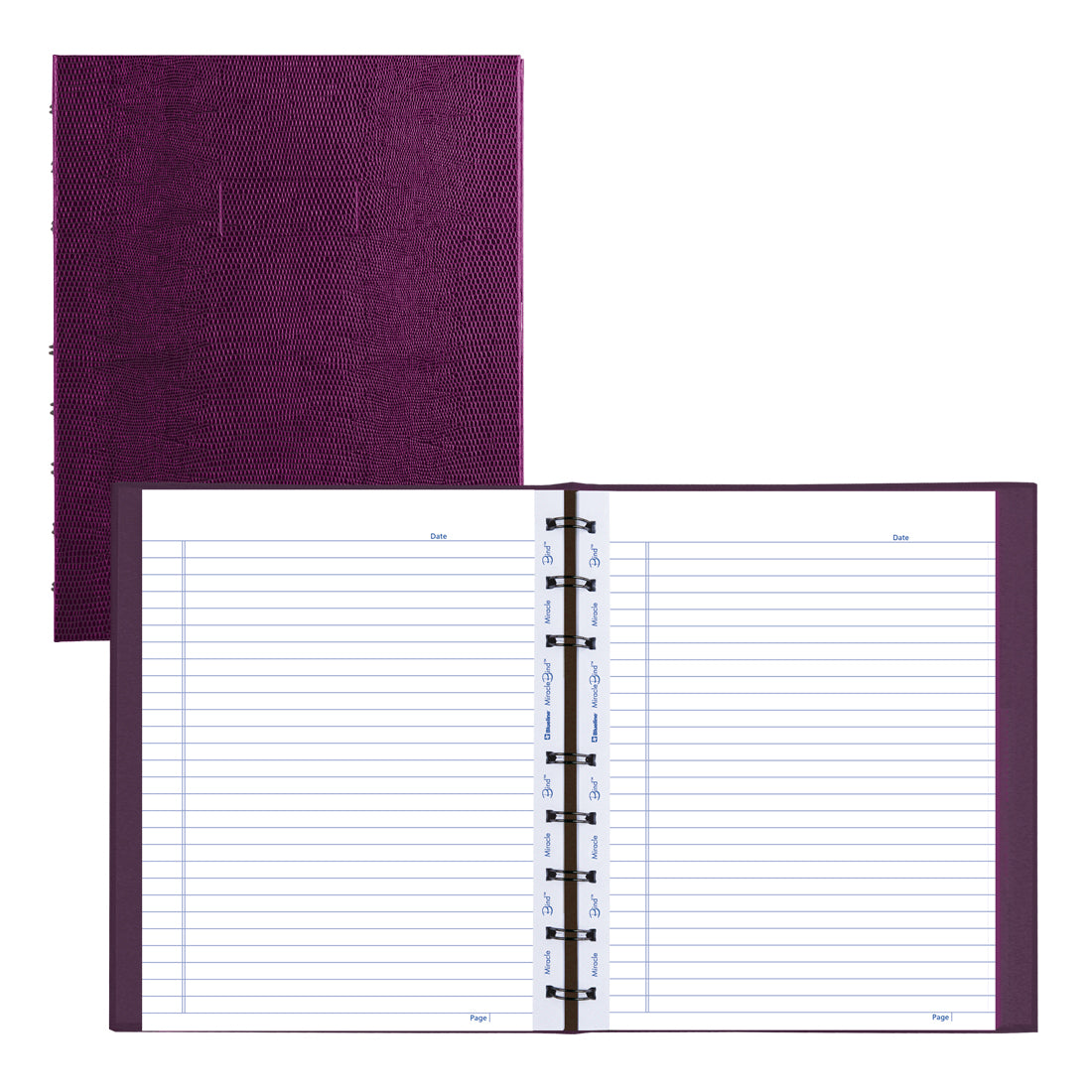 MiracleBind Notebook#colour_dark-raspberry