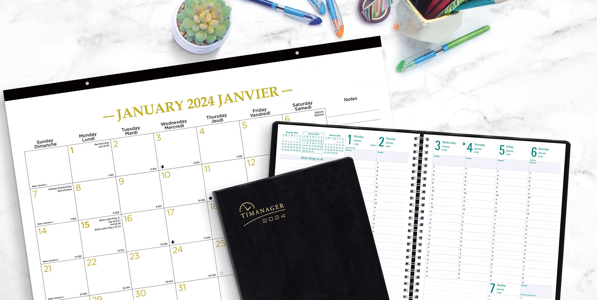50% Off Blueline Planners and Calendars
