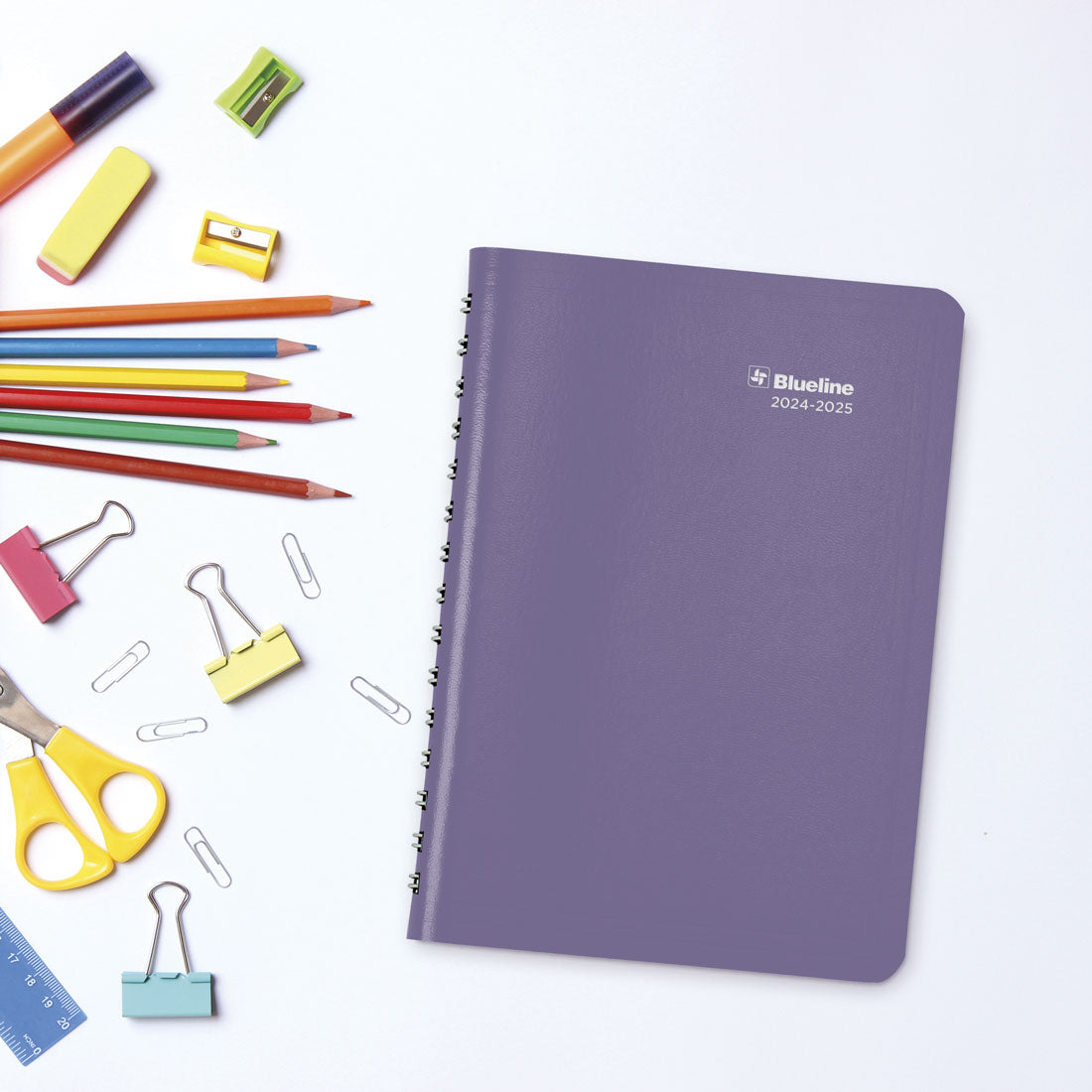Academic Daily Planner 2024-2025, English, CA201F#colour_dusty-purple