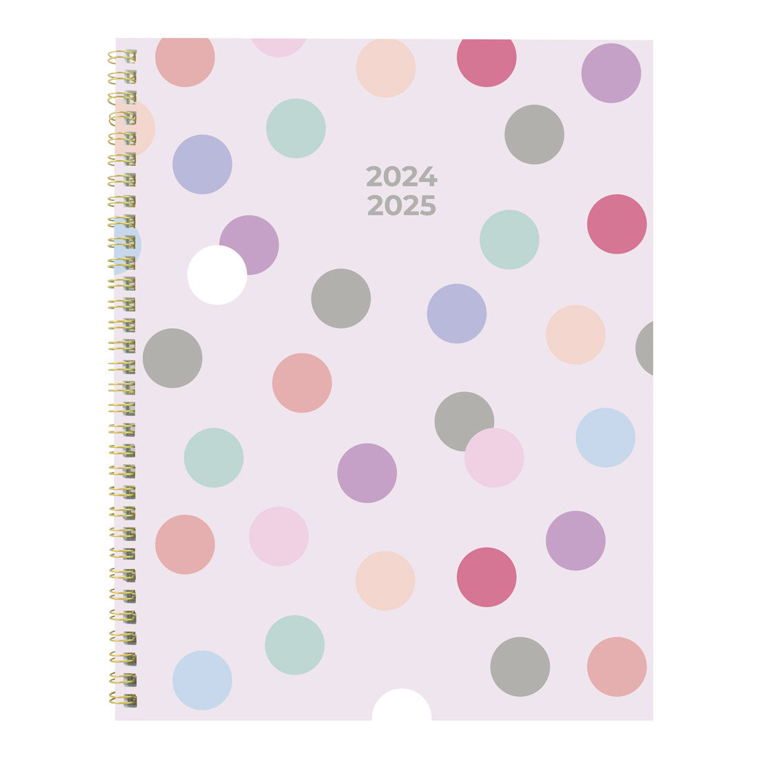 Academic Monthly Planner Geo 2024-2025, English, CA714PH#colour_geo-polka-dot