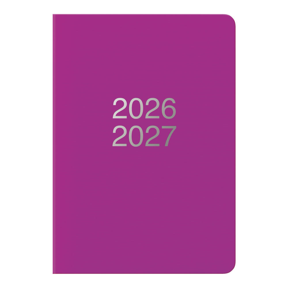 Dazzle Academic Weekly Planner, A5, 2026 - 2027 - Multilingual 27-031116 #colour_dazzle-purple