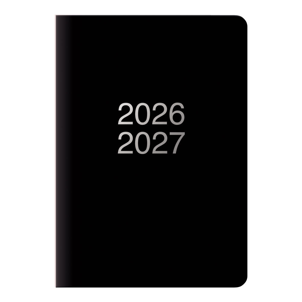 Dazzle Academic Weekly Planner, A5, 2026 - 2027 - Multilingual 27-031117 #colour_black