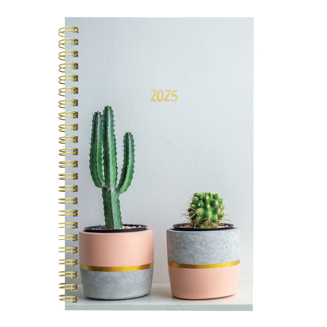 Succulent Plants Weekly/Monthly Planner 2025, Bilingual, C101BPT.01