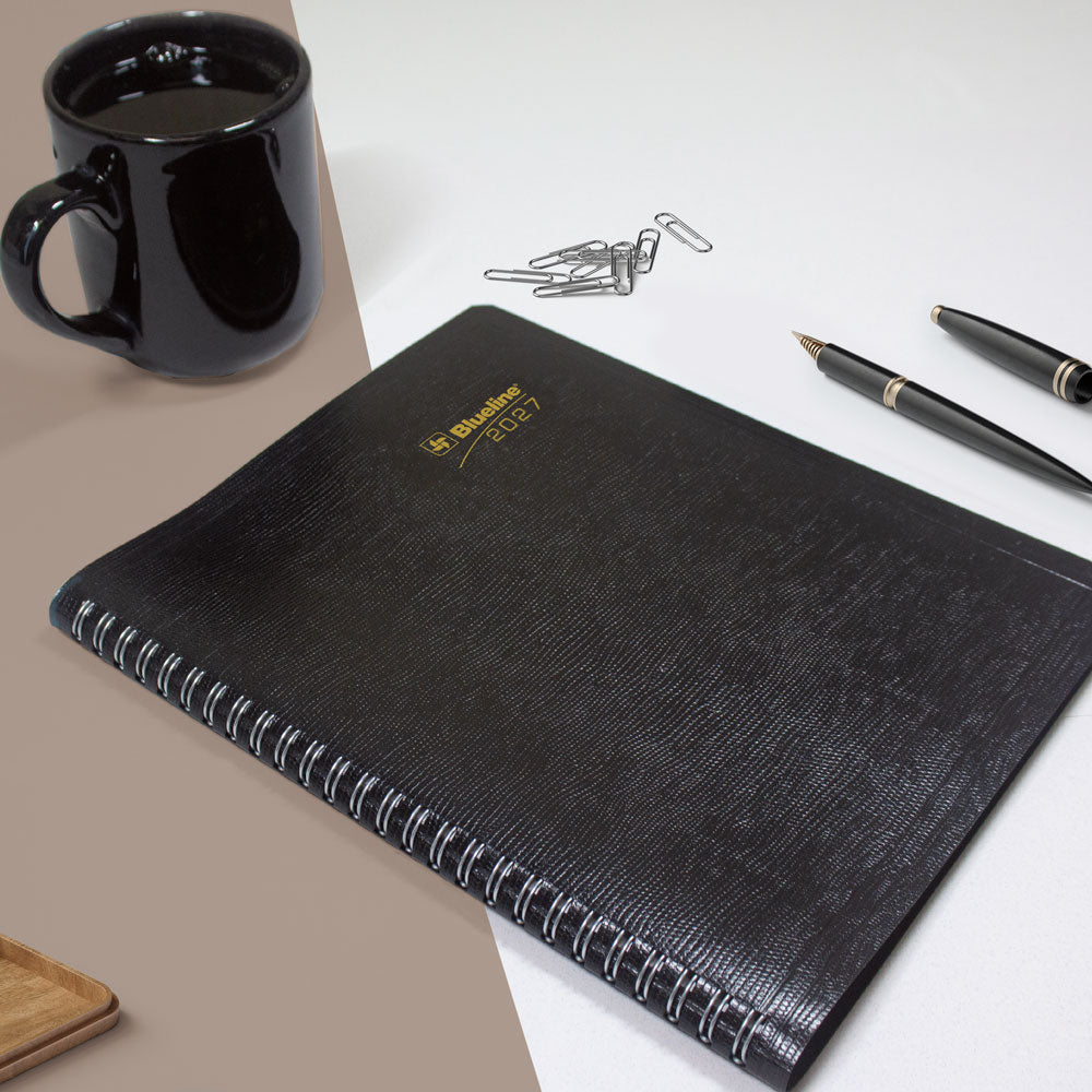 Essential Monthly Planner, 2027, Bilingual C1200.81BT-27 Blueline C1200.81BT