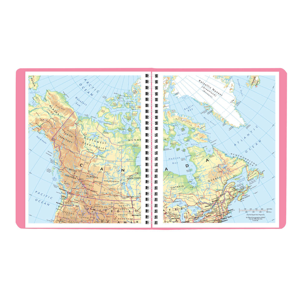 Blueline Pink Monthly Planner, 2027, Bilingual C1219.95BT-27 C1219.95BT