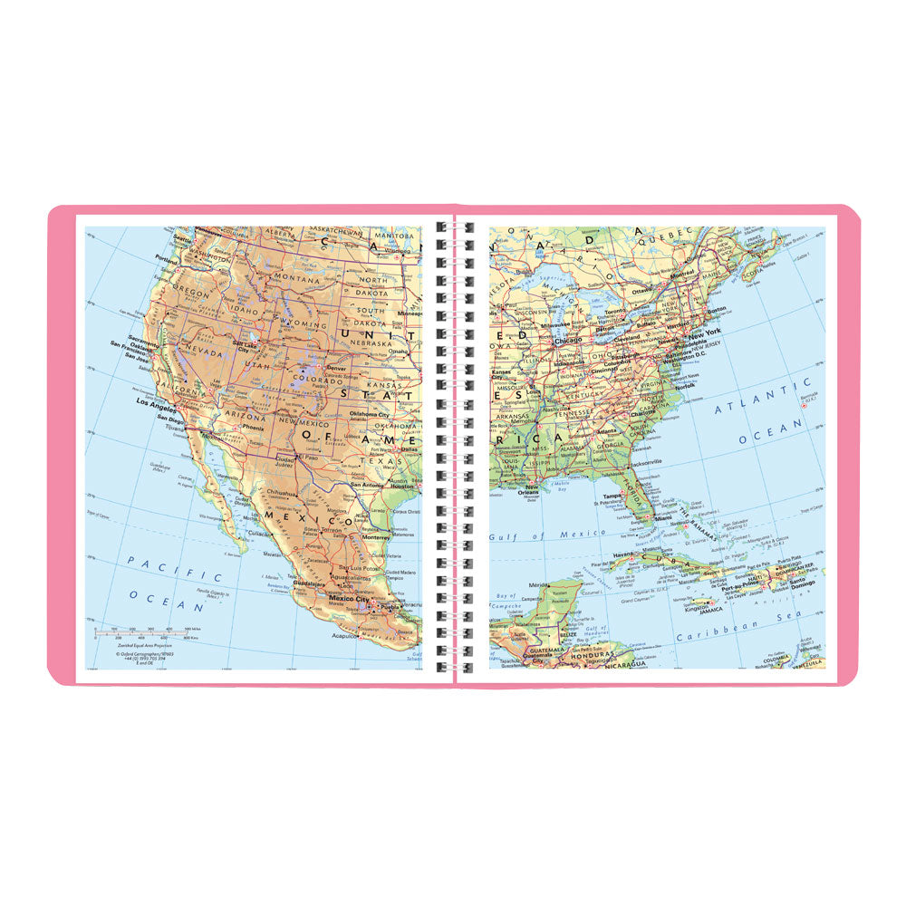 Blueline Pink Monthly Planner, 2027, Bilingual C1219.95BT-27 C1219.95BT