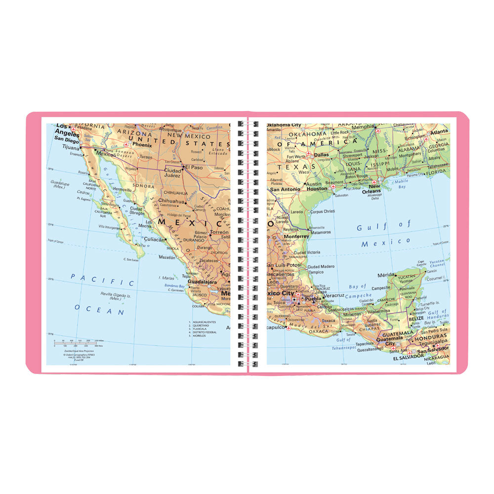 Blueline Pink Monthly Planner, 2027, Bilingual C1219.95BT-27 C1219.95BT