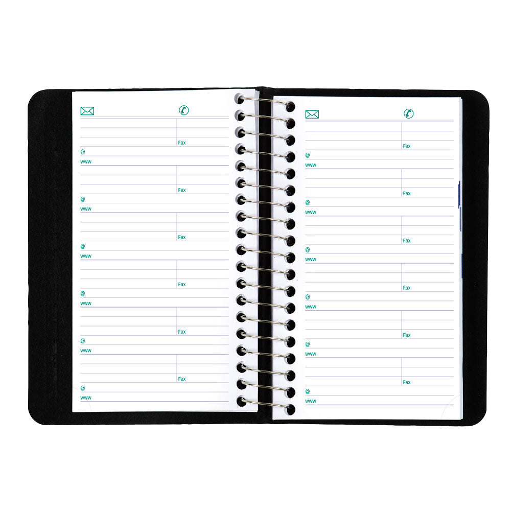 Essential Daily Appointment Book, 2027, Bilingual Black C1501.81BT-27 Blueline C1501.81BT #colour_black