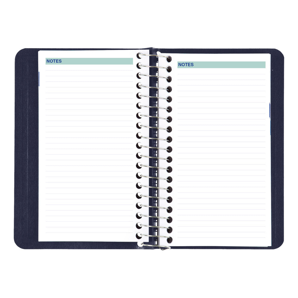 Essential Daily Appointment Book, 2027, Bilingual Blue C1501.82BT-27 Blueline C1501.82BT #colour_blue