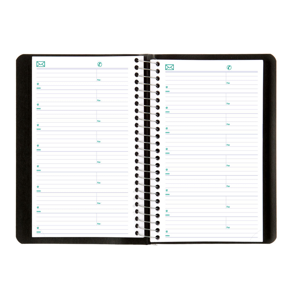Essential Daily Appointment Book, 2027, Bilingual Black C1504.81BT-27 Blueline C1504.81BT #colour_black