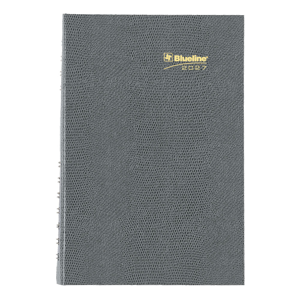 Blueline CoilPro™ Daily Appointment Book, 2027, Bilingual, Assorted C1504CB.OST-27 C1504CB.OST